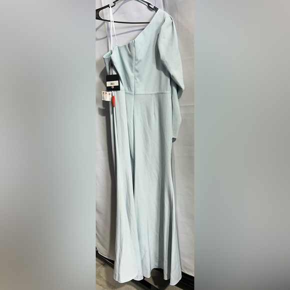 Mac Duggal 26592 NWT Puff Sleeve Trumpet Evening Dress - Picture 6 of 7